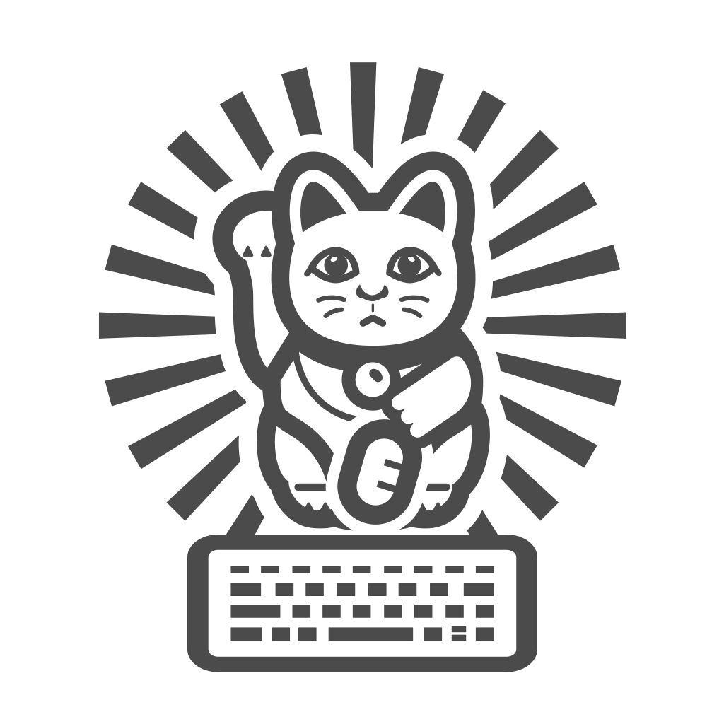 Cat Paste Keyboard Icon